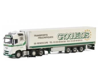 WSI01-2686 - VOLVO FH GL 6x2 mit halbkühlschrank CROQUELOIS