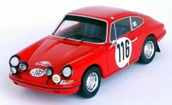 TRODSN132 - PORSCHE 911T #116 Rallye Monte Carlo 1968 P.TOIVONEN / M.TIUKKANEN – Limitiert auf 150 Exemplare.