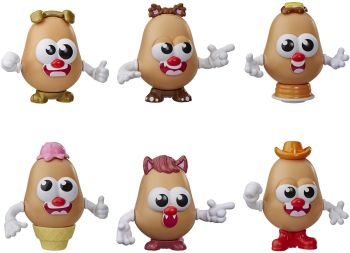HASE9222 - 6 Figuren Mr. Kartoffel Mystery