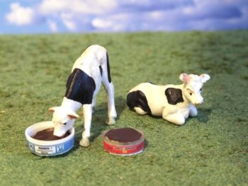 FB052 - 2 Schalen für Tiere - In Miniatur