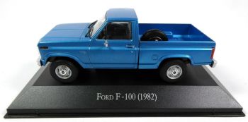 MAGARGAQV15 - FORD F-100 Pick-up 1982 blau in Blisterverpackung verkauft