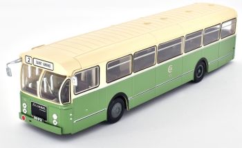 G1255067 - Linienbus von Saint Amand BROSSEL BL55 Linie Nr. 2 1966 grün und weiß