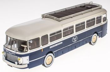 G1255071 - Marokkanischer Linienbus SAVIEM Chausson SC1 1960 blaue und weiße Linie Casablanca-Marrakesch