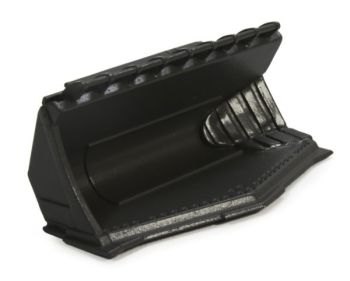 GF46N - GJERSTAD Schwarze Seitenschaufel für Lader