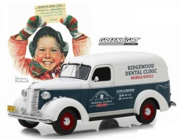 GREEN18249 - CHEVROLET Kastenwagen 1939 Norman Rockwell Ridgewood Zahnklinik