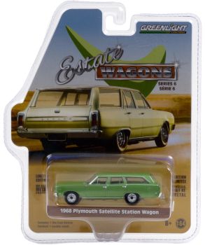 GREEN36010-B - PLYMOUTH Satellite Station Wagon 1968 grün metallic