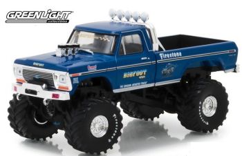 GREEN86097 - FORD F-250 Monstertruck Bigfoot #1 1974 blau