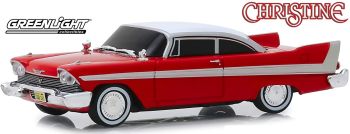GREEN86575 - PLYMOUTH Fury 1958 rot weißes Dach böse Version geräucherte Fenster aus dem Film Christine