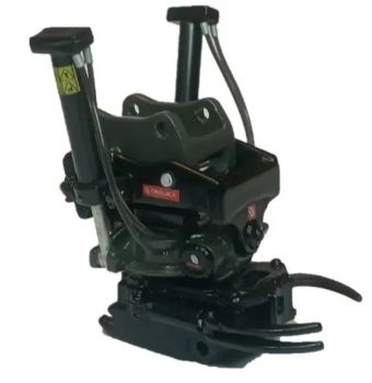 GF108-2 - OILQUICK OQTR-E33 Tiltrotator mit Greifer für 24- bis 33-Tonnen-Bagger