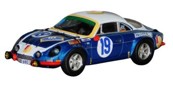TRORRGR08 - RENAULT-ALPINE A110 #19 8. Platz bei der Akropolis-Rallye 1972 SIROCO/Miltos ANDRIOPOULOS