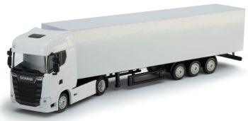 HOL1-041201 - SCANIA S Serie 4x2 und starrer Kofferanhänger