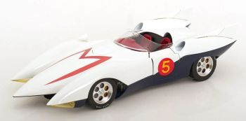 HAM-010 - Speed ​​​​Racer MACH 5 PreMo Weiß und Blau