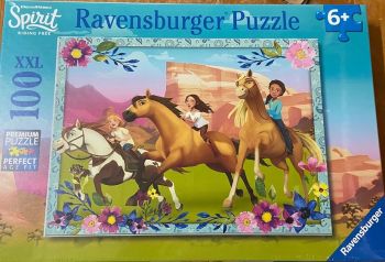 RAV894802 - Puzzle 100 Teile GEIST: Frei galoppieren
