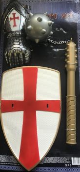 LPE52155 - Crusade Knight Kit – Rüstung; Handschuh und Streitkolben