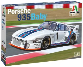 ITA3639 - PORSCHE 935 Baby Martini Modell zum Zusammenbauen und Bemalen