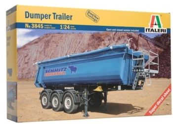 ITA3845 - Kipper 3 Achsen Schmitz Cargobull Modell zum Zusammenbauen und Lackieren