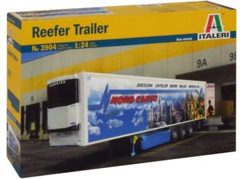 ITA3904 - Kühlanhänger CARRIER 3 Achsen Nord Cargo Modell zum Zusammenbauen und Lackieren