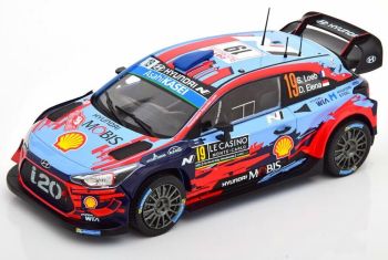 IXO24RAL002B - HYUNDAI i20 Coupe WRC #19 Rallye Monte Carlo 2019 S.Loeb / D.Elena