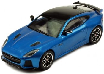 IXOMOC297 - JAGUAR F-Type SVR 2016 blau schwarzes Dach