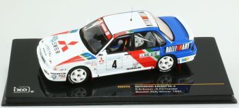 IXORAC220 - MITSUBISHI Galant VR-4 #4 Schwedische Rallye 1991 K.Eriksson / S.Parmander