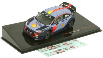 IXORAM645C - HYUNDAI i20 Coupé WRC 2017 mit diversen Aufklebern inklusive