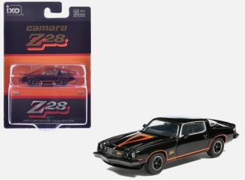 IXO-IA64023 - CHEVROLET Camaro Z28 1977 Schwarz im Blister