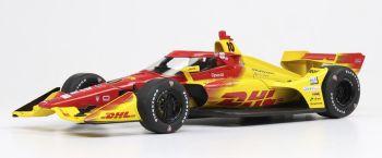 IXO-IND18018 - INDYCAR Series NTT 2025 #10 Chip Ganassi Racing A.PALOU – DHL – Rundkurs