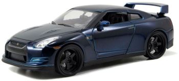 JAD97036 - NISSAN GT-R R35 2009 blau metallic dunkel Carbon Motorhaube von Brian Fast And Furious