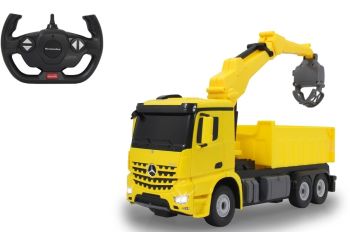 JAM405214 - MERCEDES Arocs mit Absetzkipper und RC-Kran