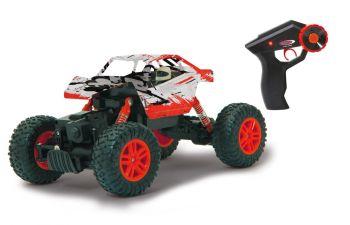 JAM410054 - Hillriser Radio Controlled Crawler – Rot; Weiß und Schwarz