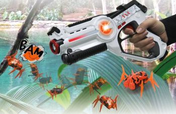 JAM410065 - Weiße Laser-Insektenvernichter-Pistole