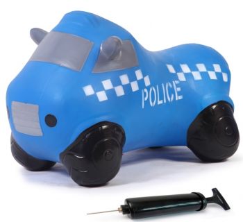 JAM460455 - Springender Polizeiwagen mit Pumpe