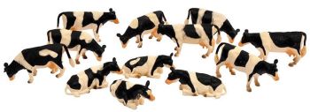 KID571929 - Lot von 8 stehenden und 4 liegenden Kühen HOLSTEIN