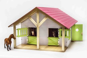 KID610168 - Stall mit 2 Boxen 51x40;5x27;5cm