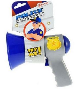 LPT14831POLICE - Polizei-Megaphon - 15 cm