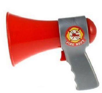 LPT14831POMPIER - Feuerwehr-Megaphon - 15 cm