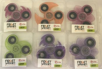 LPT35973 - Hand Spinner Design Glitter - Zufällige Farbe und Modell