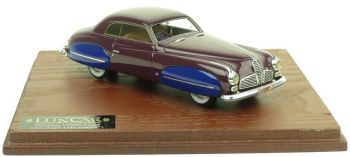 LUX015 - DELAHAYE 135MS Coupé GHIA AIGLE Auberginenblaue Flügel limitiert auf 250 Exemplare