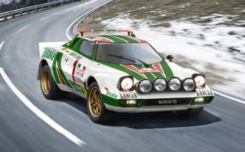 ITA3654 - LANCIA Stratos HF-Modell zum Zusammenbauen und Lackieren