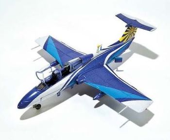 HERM82MLCZ7220 - Militärflugzeug - AERO L-29 Delfin ROSTO/DOSAAF Freiwillige Verteidigungssportorganisation.