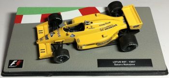 MAGFOR99T - Formel 1 LOTUS 99T 1987 #11 Fahrer Satoru Nakajima