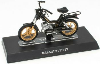 MAGMOT002 - MALAGUTTI Fifty 1989 Moped schwarzgoldene Felgen