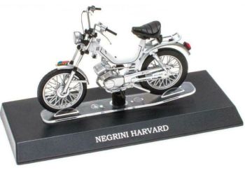 MAGMOT030 - NEGRINI Harvard Moped 1977 weiß