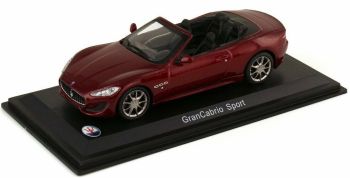 MAGMAS04 - MASERATI GranCabrio Sport Cabriolet offen 2013 dunkelrot metallic