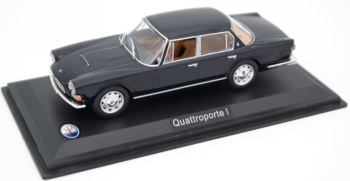 MAGMAS05 - MASERATI Quattroporte i 1963 dunkelblaue 4-türige Limousine
