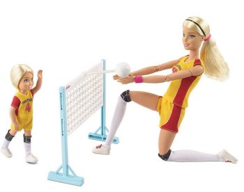 MATFRL33 - BARBIE und Chelsea Volleyballtraining