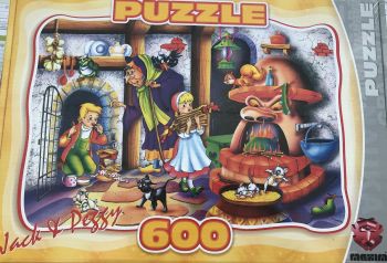 MAX6000102 - Puzzle 600 Teile JACK und PEGGY