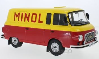 MODMCG18210 - BARKAS B 1000 Transporter 1970 MINOL rot und gelb