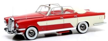 MTX41302-021 - GHIA MB 300C Allungata Cabriolet 1956 rot und weiß
