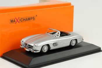MXC940039030 - MERCEDES BENZ 300 SL Roadster Cabriolet 1957 silbergrau